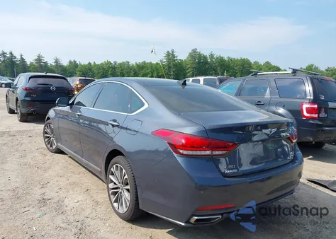 2017 Genesis G80 3.8 из США, поврежденный, VIN KMHGN4JE5HU180805